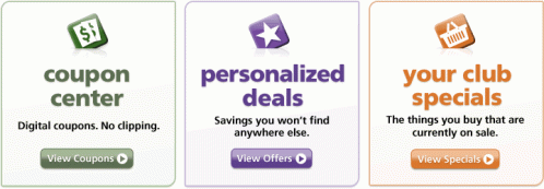 Tom Thumb Just 4 U Savings components