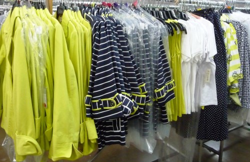 Sharon Young Warehouse Sale May 2015 green Navy  collection