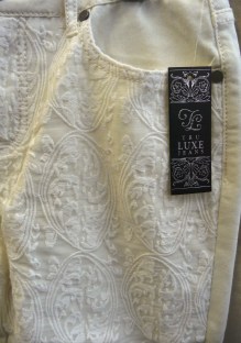 Sharon Young Warehouse Sale May 2015 Tru luxe lace overlay c